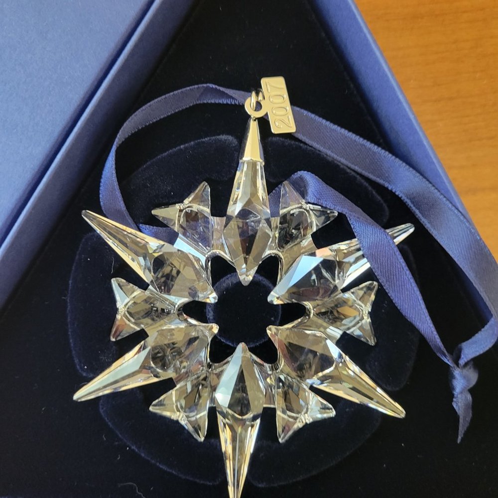 Swarovski Christmas Ornament 2007 Limited Edition